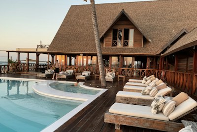 Luxury California resort pool